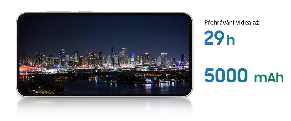 Samsung Galaxy A56 5G 45W nabíjení